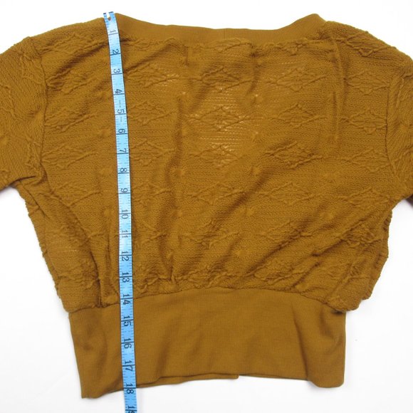 Anthropologie Knit  2-Piece Sweater & Tank Set Brown Small - Picture 11 of 13